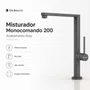 Torneira Misturador Monocomando Debacoo Grey 20.04.20020