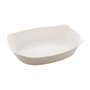 Travessa de Vidro Opalino Carine White Lyor 34x25 cm 5870