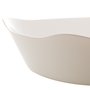 Travessa de Vidro Opalino Carine White Lyor 34x25 cm 5870