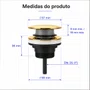 Válvula de Escoamento Click Deca 1601.GL.CLI